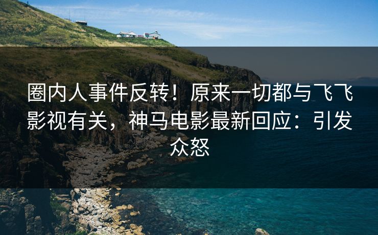 圈内人事件反转！原来一切都与飞飞影视有关，神马电影最新回应：引发众怒
