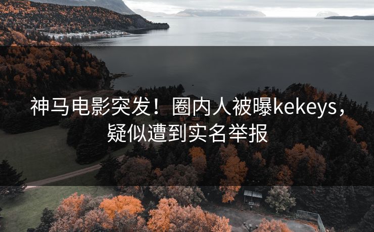 神马电影突发！圈内人被曝kekeys，疑似遭到实名举报
